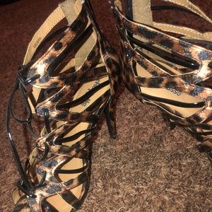 Leopard Heels